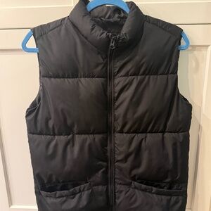 Water-Resistant Quilted Puffer Vest for Boys